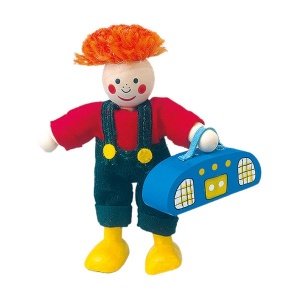 Puppe Max inkl. Zubehör von Mertens