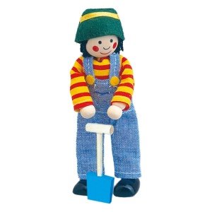 Puppe Papa Jan inkl. Zubehör von Mertens