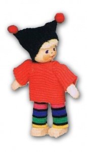 Puppen für Puppenhaus "Junge"