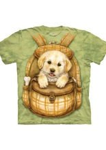 Puppy Backpack The Mountain Kinder-T-Shi