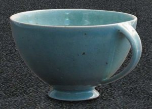 PurKeramik Aqua Milchkaffee-Tee- Tasse