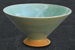 PurKeramik Aqua Trichterschale für Müsli