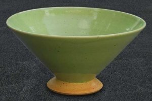 PurKeramik Jade Trichterschale für Müsli