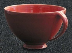 PurKeramik Koralle Milchkaffee-Tee- Tass