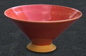 PurKeramik Koralle Trichterschale für Mü