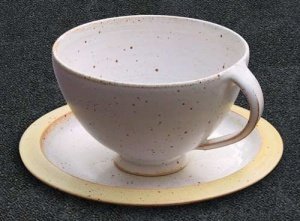 PurKeramik Perle Milchkaffee-Tee- Tasse 
