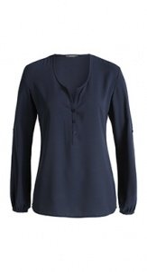 Pure Crepe-Chiffon Tunika