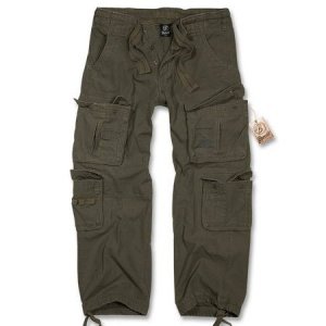 Pure Vintage Trouser Cargo Hose oliv