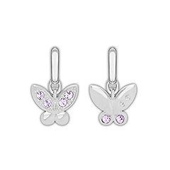 Purple Butterfly Charm