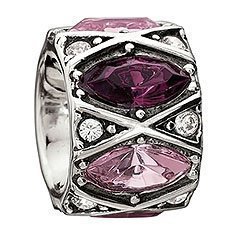 Purple Marquise Bead