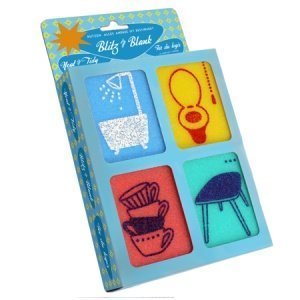 Putzschwämme "Blitz und Blank"