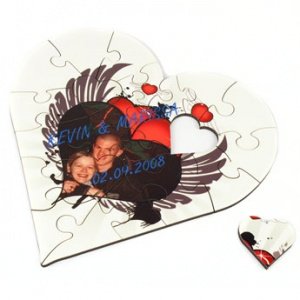 Puzzle Hartfaser Herz