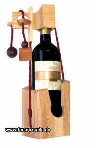 Puzzle Weinflasche Dont Break the Bottle