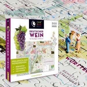 PuzzleMap Deutscher Wein