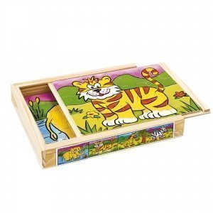Puzzlebox "Safaritiere"