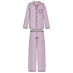 Pyjama Sweet Harmony mauve