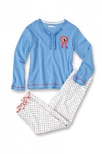 Pyjama aus Baumwoll-Jersey