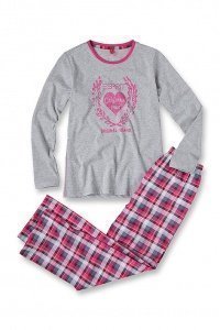 Pyjama aus Baumwoll-Mix