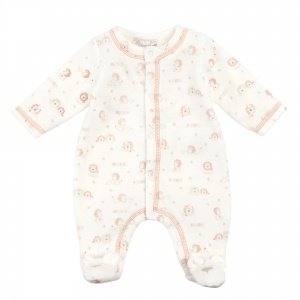 Pyjama bedruckt beige