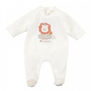 Pyjama geschert beige