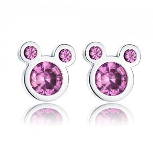 Qings Zirkonia 925 Sterling Maus Ohrring