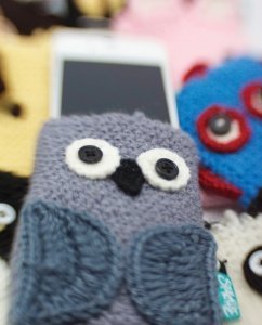 Qknits - tierische Strickhüllen fürs Han