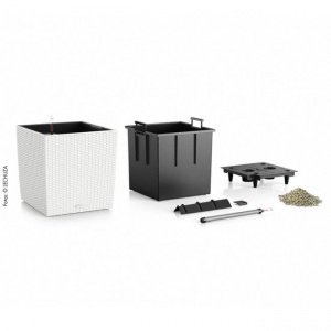 Quadratisches Pflanzgefäß Cube Cottage 4