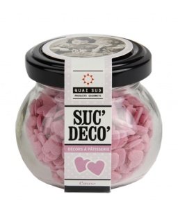 Quai Sud Herzen Zuckerdekoration 60g
