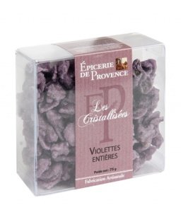 Quai Sud Veilchenblüten Zuckerdekoration