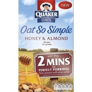 Quaker Oats Oat So Simple Honey & Almond