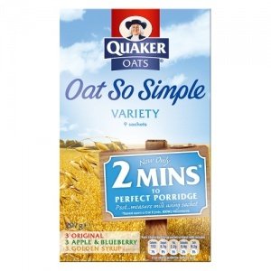 Quaker Oats Oat So Simple Variety