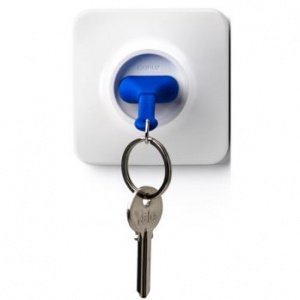 Qualy Schlüsselanhänger Unplug blau QL10