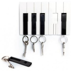 Qualy Schlüsselbrett Key Piano QL10144bk