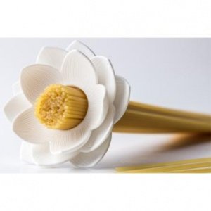 Qualy Spaghettimaß Lotus weiss QL10158w