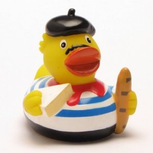 Quietscheentchen -CityDuck Frankreich-