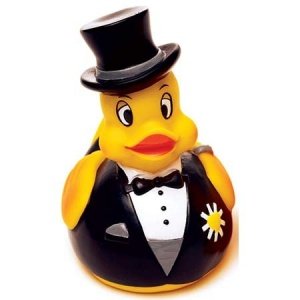 Quietscheente Bräutigam