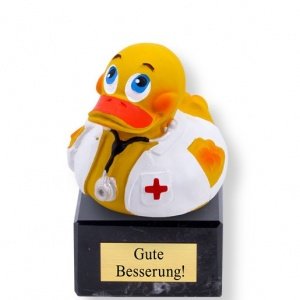 Quietscheente Doktor