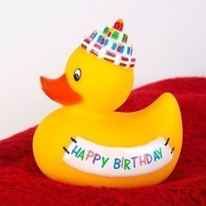 Quietscheente Happy Birthday