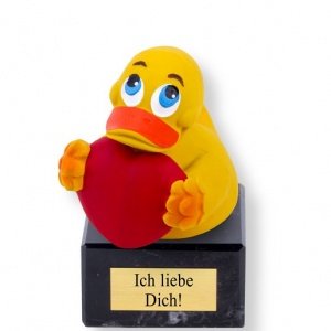 Quietscheente Ich liebe Dich