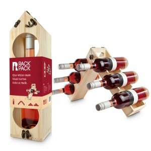 RACKPACK - Weinregal & Geschenkbox in ei
