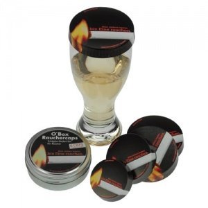 % RAUCHERCAPS Trinkglas-Deckel-Set