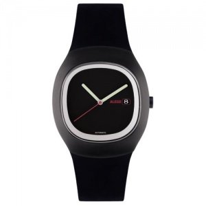 _ RAY Alessi Automatik-Uhr schwarz/weiß