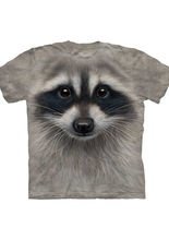 Raccoon Face The Mountain T-Shirt