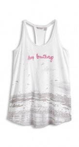 Racerback Tank aus Baumwoll Jersey