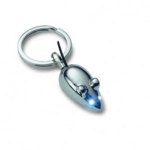 Racing Mouse leuchtender  Schlüsselanhän