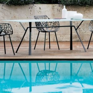 Radice Quadra Gartentisch 150x90cm