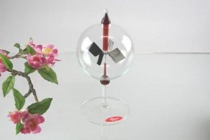 Radiometer stehend 15cm rot