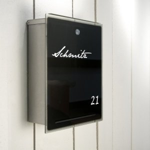 Radius Briefkasten LETTERMAN 3 schwarz