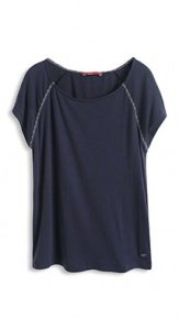 Raglan T-Shirt mit Zierblenden