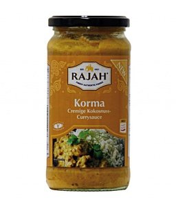 Rajah Korma cremige Kokosnuss-Currysauce